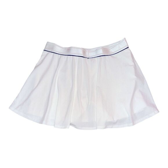 Nike Court Dry Tennis Skirt White/black Woman’s Size L - Picture 3 of 4